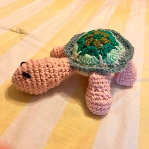 Turtle Plushie Handcrafted